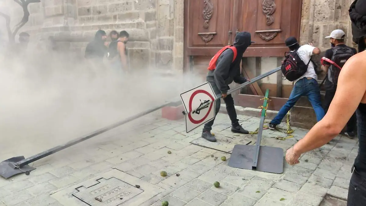 Guadalajara protesta giovanni Francisco Rodríguez